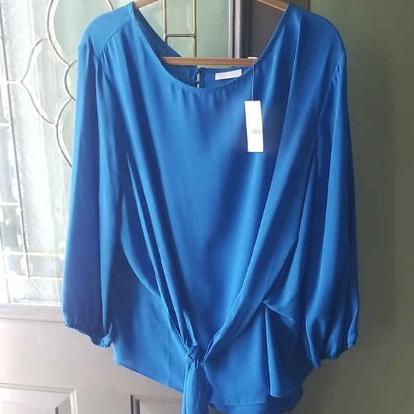 New York & Company Tops - NWT New York And Company Blue Women's blouse
